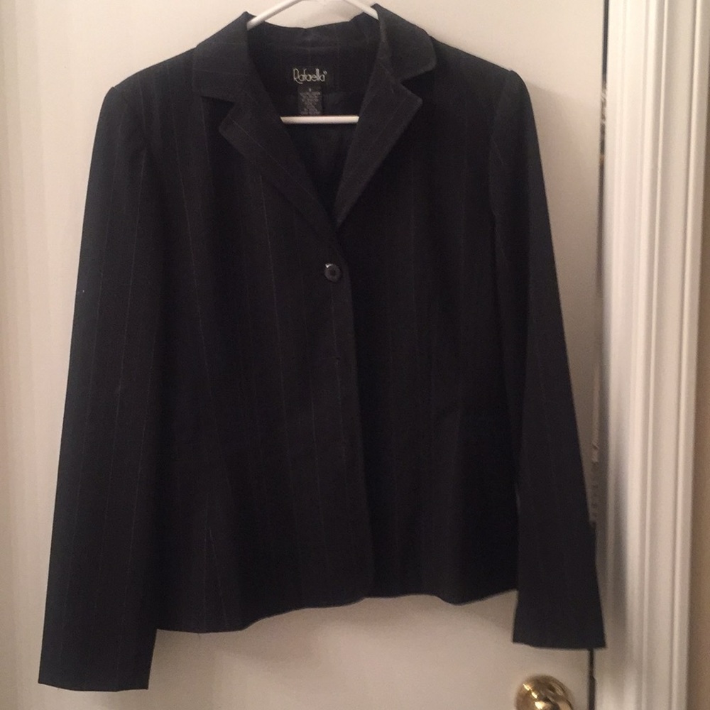 Rafaela Navy Pinstripe Blazer